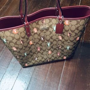 Authentic coach tote bag